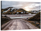 Gravel Road at Landmannalaugar Wall Art