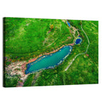 Meadows Lake Aerial Wall Art