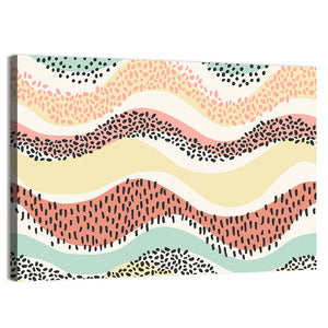 Pond Waves Abstract Wall Art