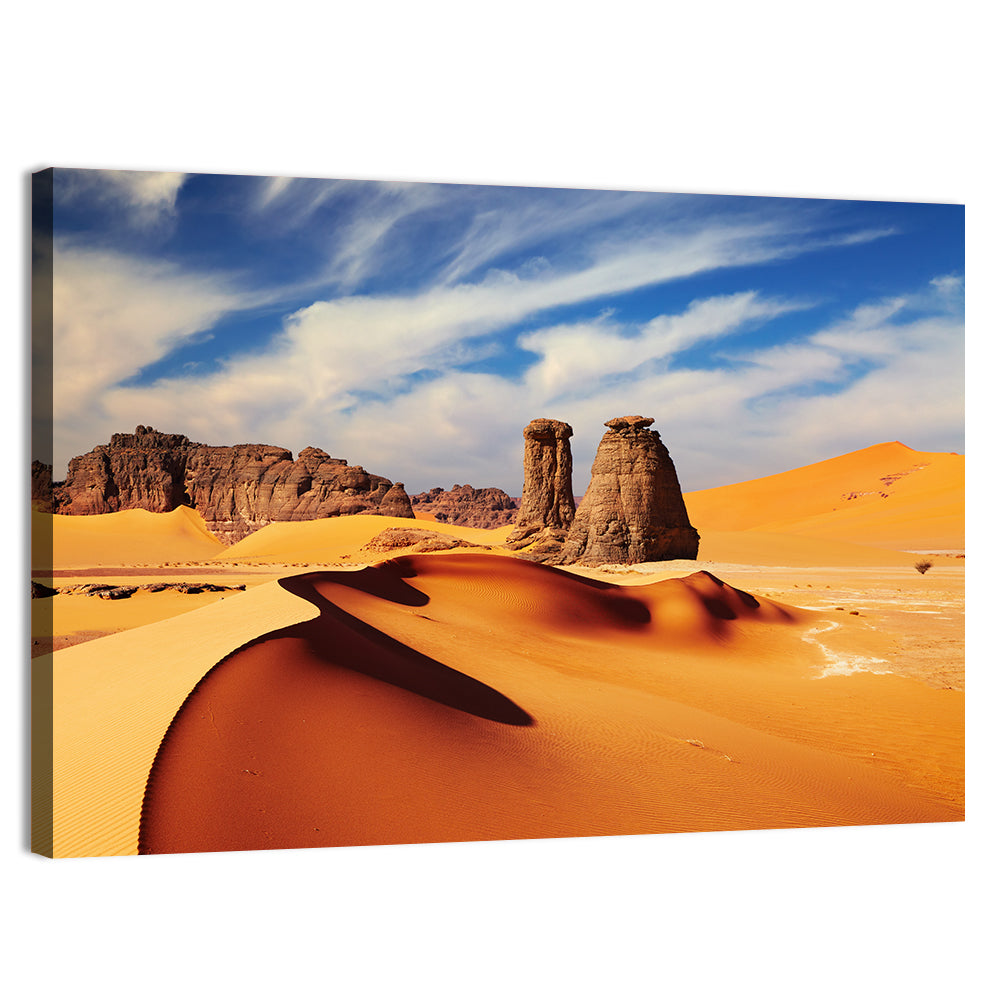 Tadrart Rouge Sand Dunes Wall Art