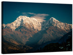 Annapurna South Summit with Wispy Clouds Wall Art