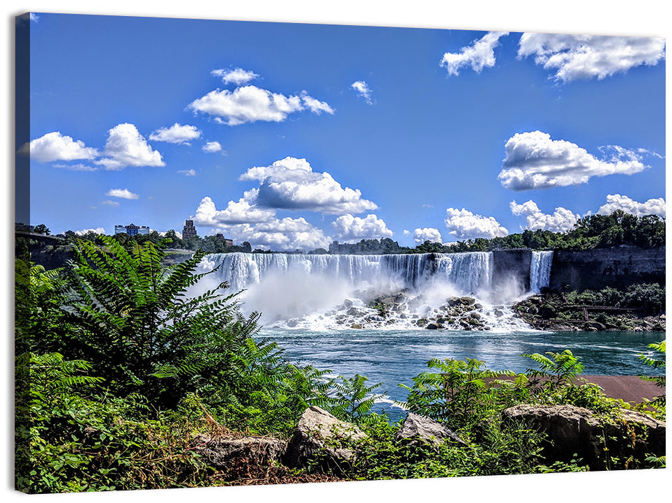 Niagara Falls Horseshoe Cascade Vista Wall Art, canvas print, landscape