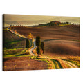 Val D’orcia Winding Golden Road Wall Art