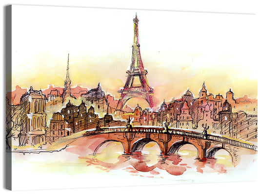Eiffel Tower Paris Wall Art