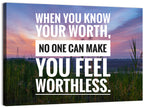 When You Know Your Worth, Golden Hour Wall Art