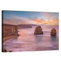 Twelve Apostles Sunset Sea Stacks Wall Art