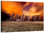 Desolate Singapore Skyline Wall Art