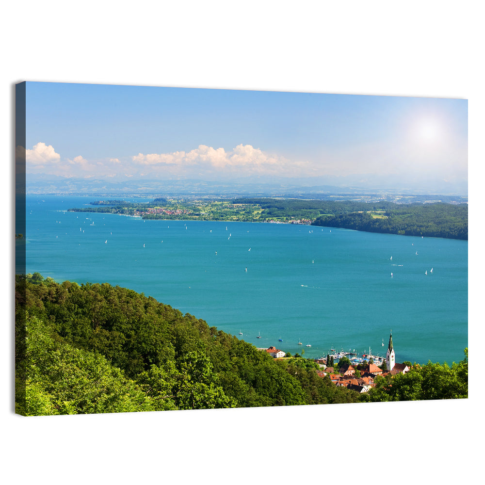 Immenstaad View of Lake Constance Wall Art