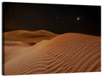 Starry Desert Night Wall Art
