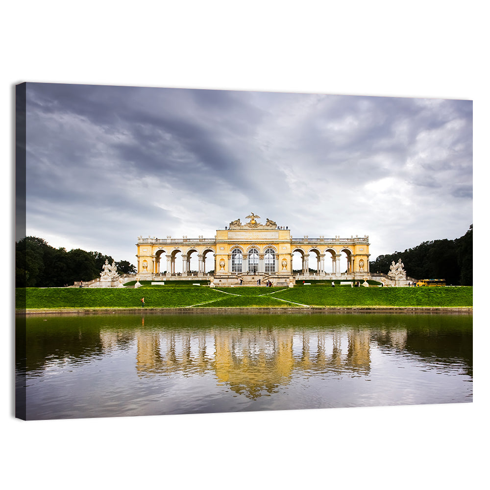 Gloriette at Schoenbrunn Palace Wall Art, canvas print, landscape