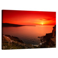 Ammoudi Bay Sunset, Oia Wall Art