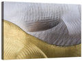 Thin Line Metallic Abstract Wall Art