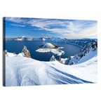 Crater Lake with Wizard Island Wall Art