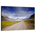Iceland Gravel Road Landscape Wall Art