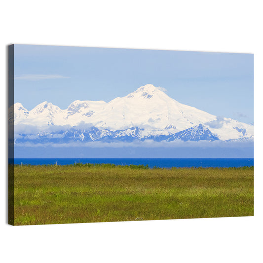 Mount Iliamna Volcano Wall Art