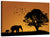 African Elephant's Family Wall Art