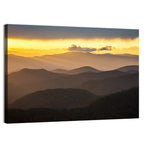 Southern Appalachian Sunset Wall Art