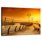 National Assembly at Golden Hour Wall Art