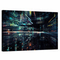 Digital Speed Corridor Wall Art
