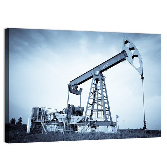 Oil Pump Jack Wall Art