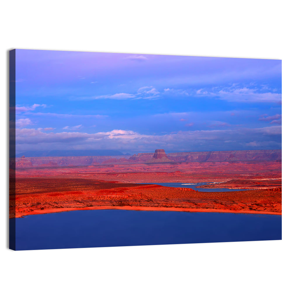 Lake Powell Sunset Wall Art, canvas print, landscape