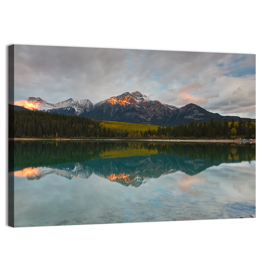 Patricia Lake Sunset Wall Art