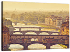 Ponte Vecchio at Golden Hour Wall Art