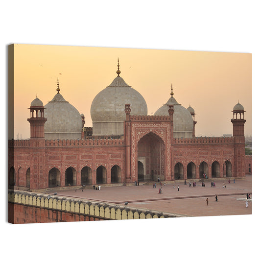 Badshahi Mosque Sunset Wall Art