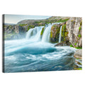 Dynjandi Waterfall Mist and Moss Wall Art