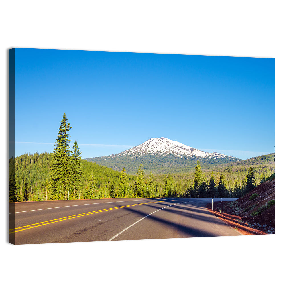 Highway to Mount Bachelor Wall Art