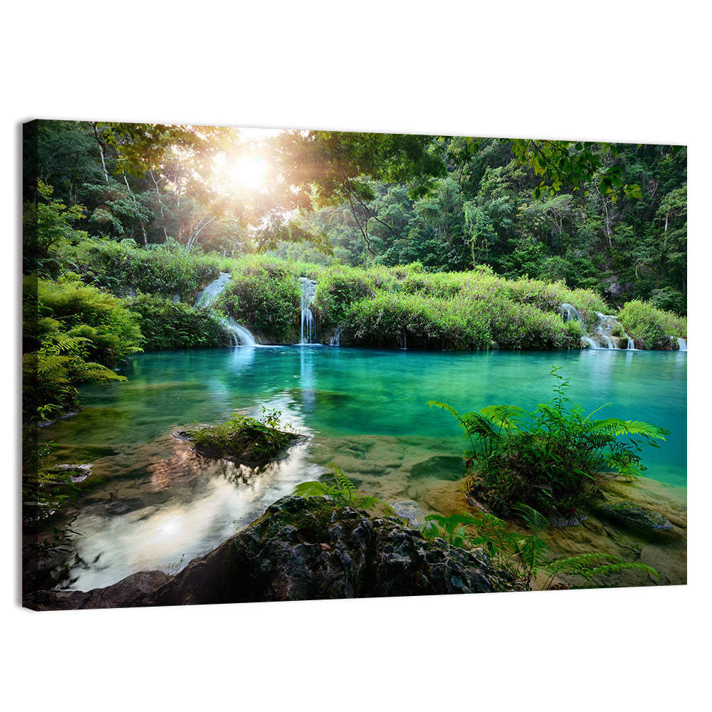Semuc Champey Turquoise Pools Wall Art