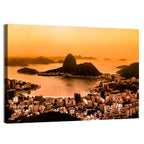 Sugarloaf Over Guanabara Bay Wall Art