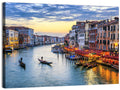 Venice Grand Canal at Twilight Wall Art