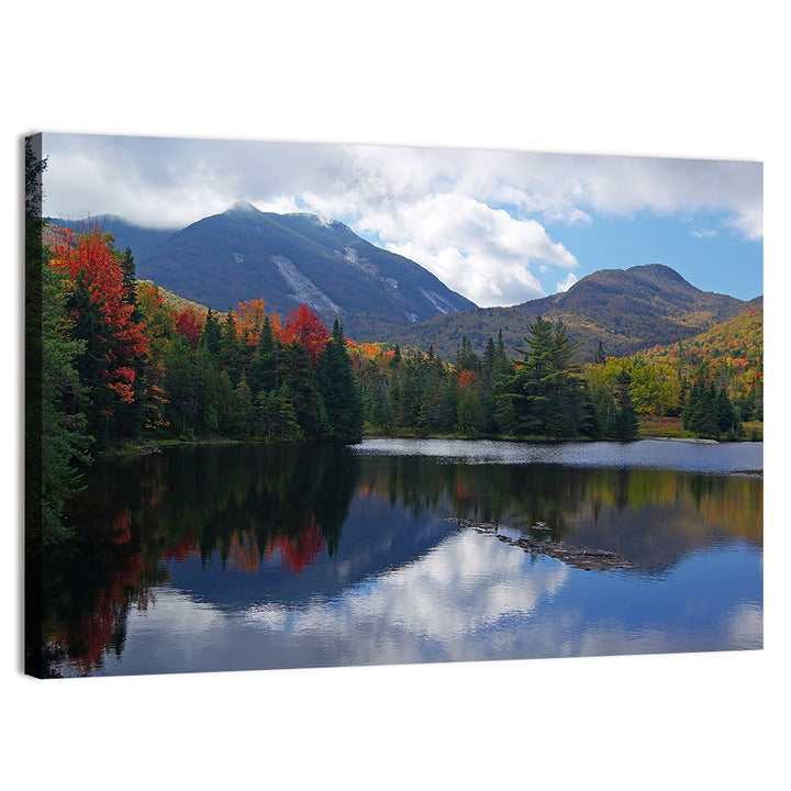 Adirondack Lake Reflection Wall Art