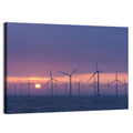 Twilight Offshore Wind Farm Wall Art