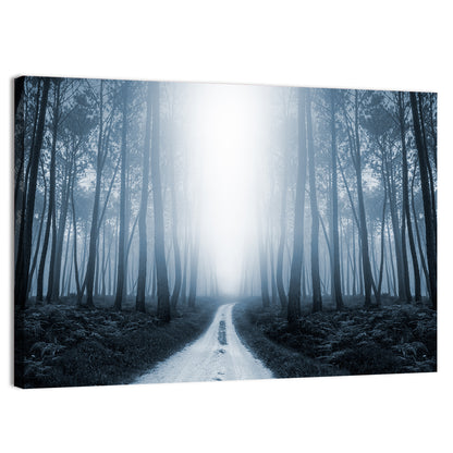 Scary Forest Road Wall Art