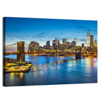 Brooklyn Bridge with Jane's Carousel Wall Art