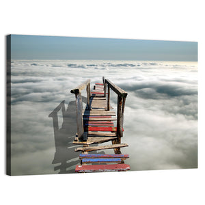 Bridge Over Clouds Wall Art