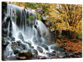 Autumn Waterfall at Sonsbeek Park Wall Art