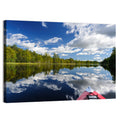Karelia Kayak Reflection Wall Art