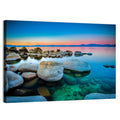 Lake Tahoe Sunset Boulders Wall Art