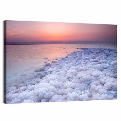 Dead Sea Salty Beach Wall Art