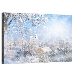 Frosted Town Wall Art