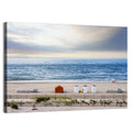 Cape May Beach Huts Wall Art