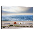 Cape May Beach Huts Wall Art