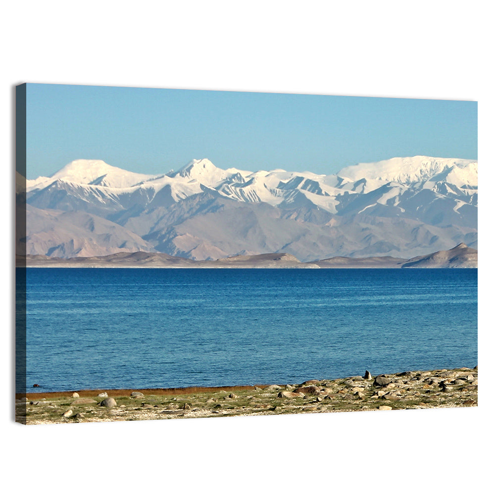 Karakul Lake and Pamir Mountains Wall Art