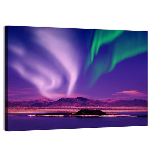 Northern Lights Aurora Borealis Wall Art