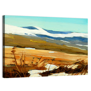 Spanish Mountains Abstract Wall Art