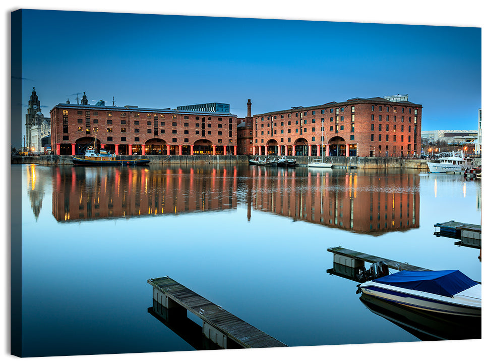 Royal Albert Dock Reflections, Liverpool Wall Art