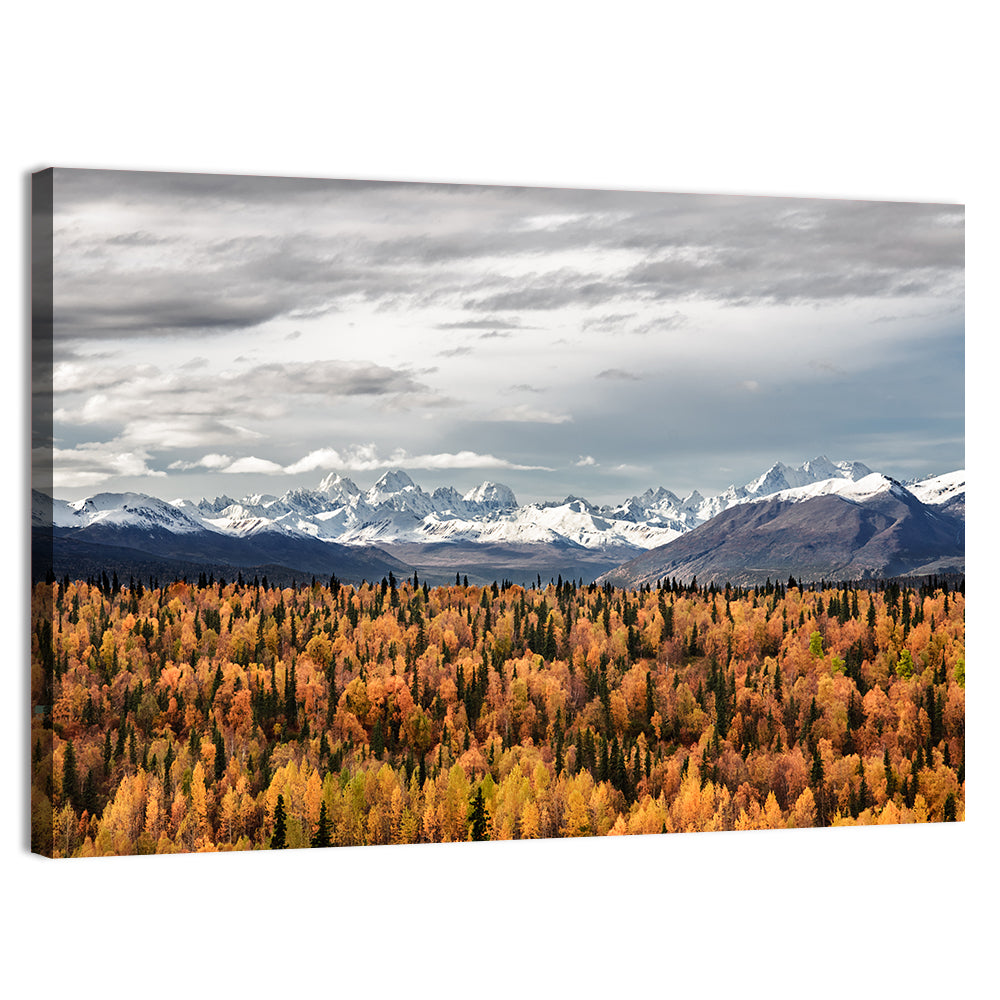Talkeetna Autumn Landscape Wall Art